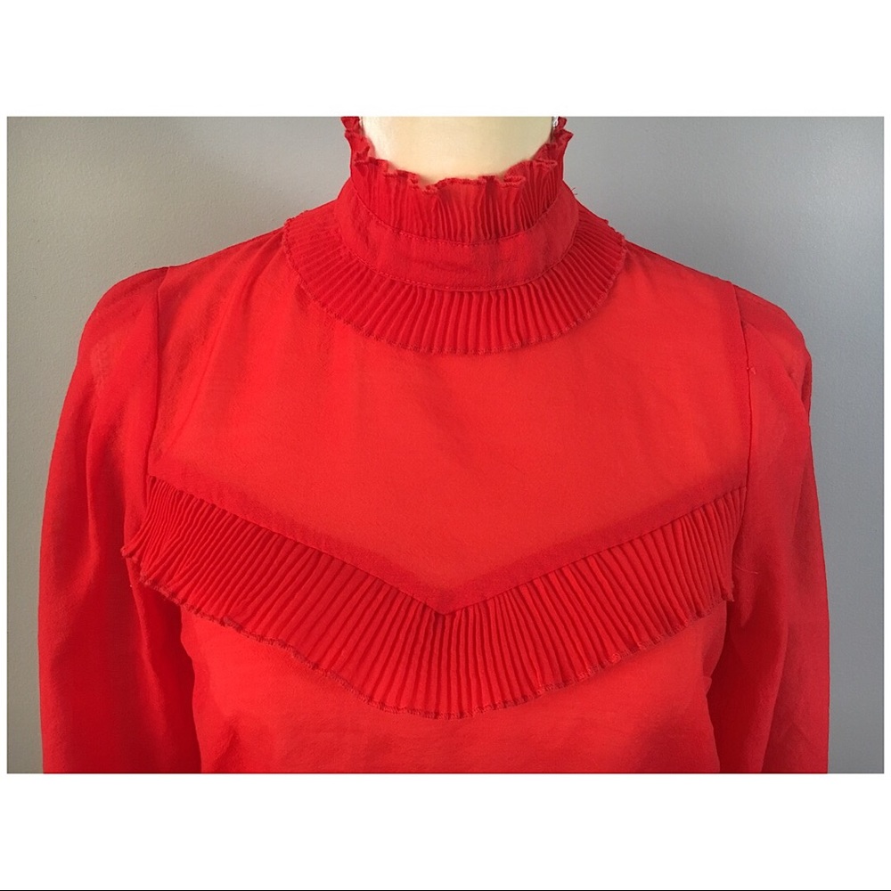 H&M Red Blouse - Picture 3 of 8